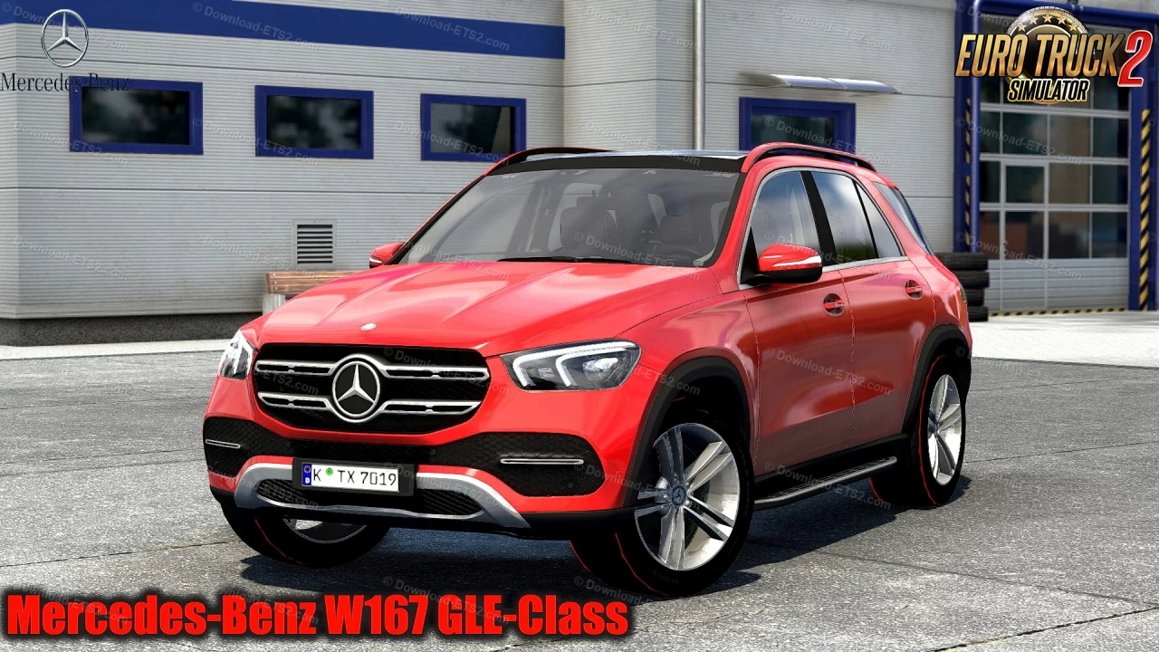 Mercedes-Benz W167 GLE-Class v1.4 (1.46.x) for ETS2