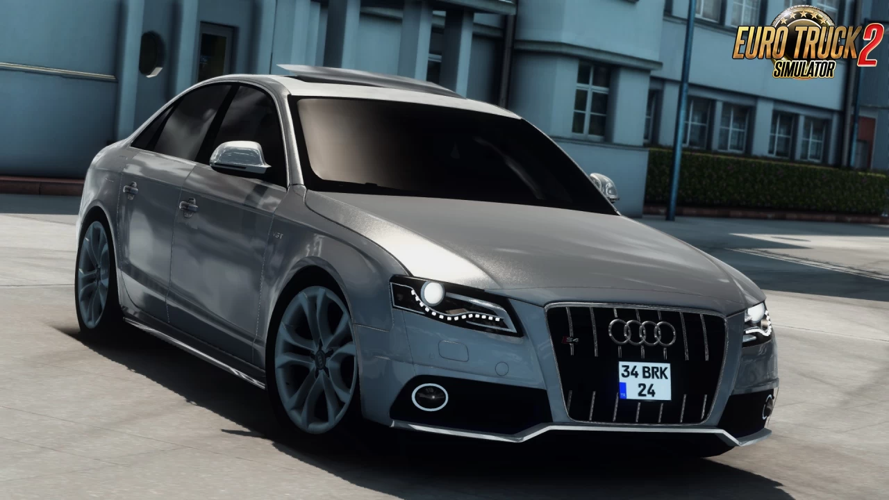 Audi RS4 + Interior v1.3 By BurakTuna24 (1.57.x) for ETS2