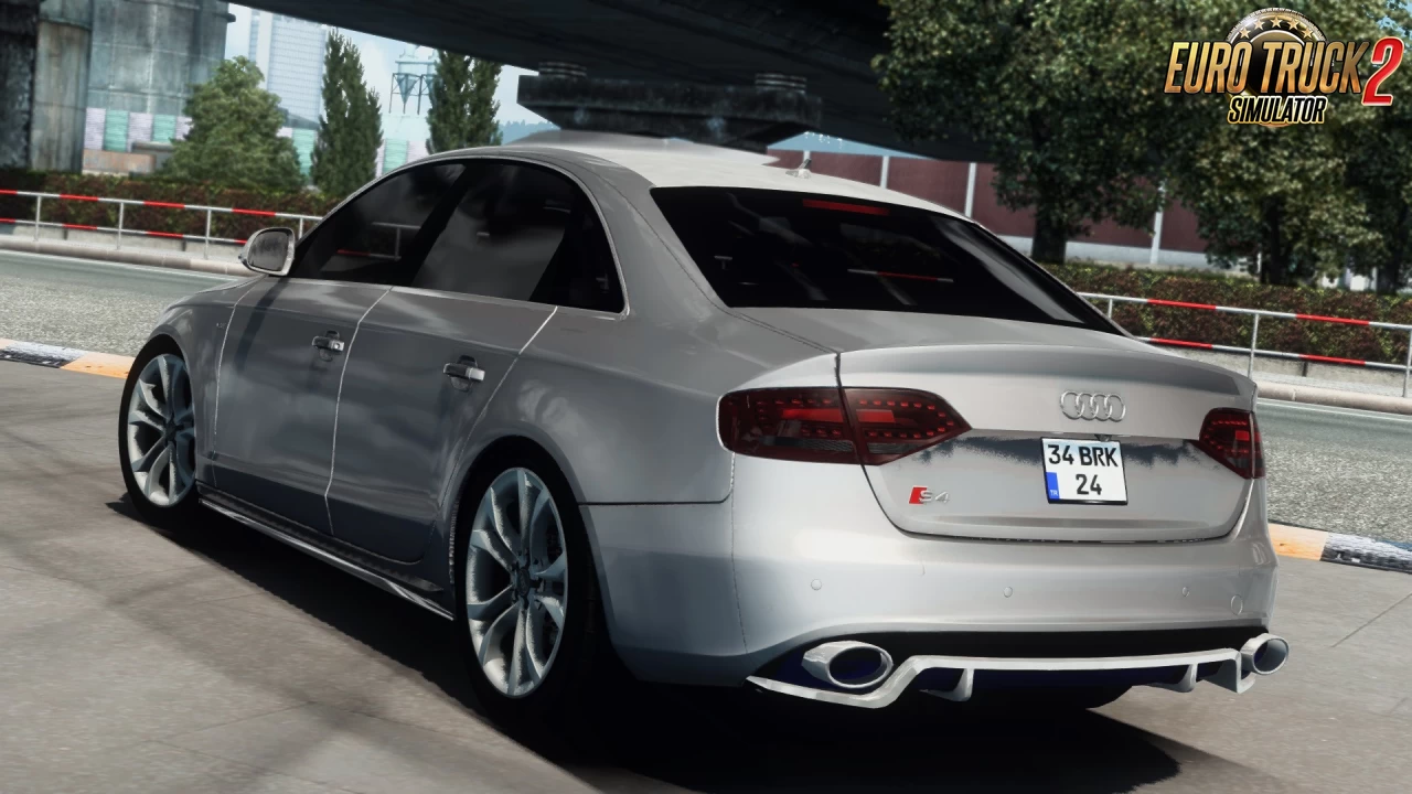 Audi RS4 + Interior v1.3 By BurakTuna24 (1.57.x) for ETS2