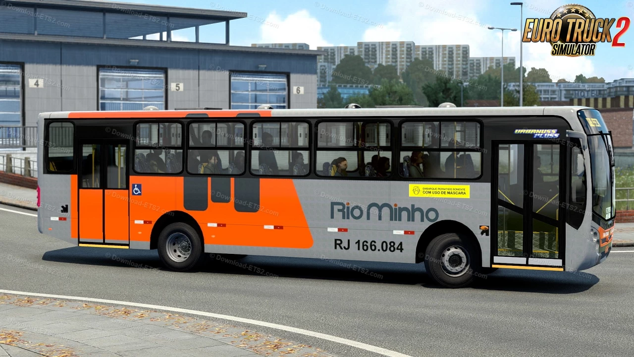 Busscar Urbanuss Pluss 2009 v1.0 (1.43.x) for ETS2