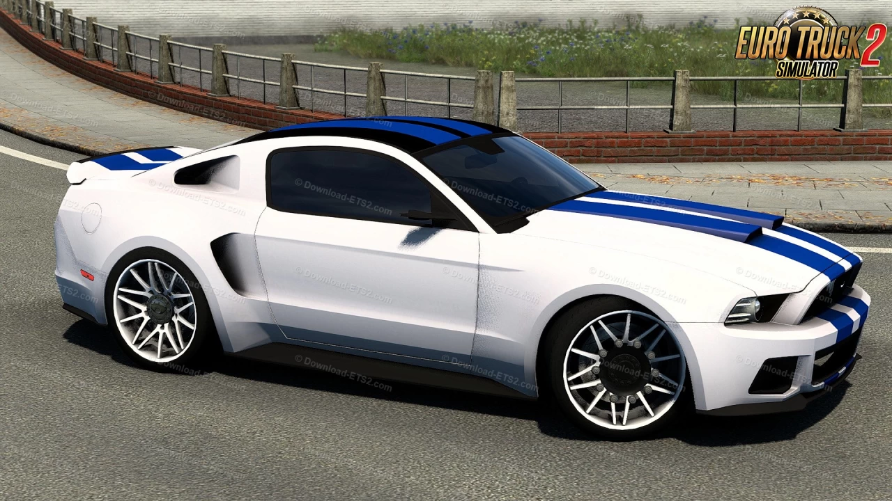Ford Mustang NFS Edition + Interior v1.4 (1.44.x) for ETS2