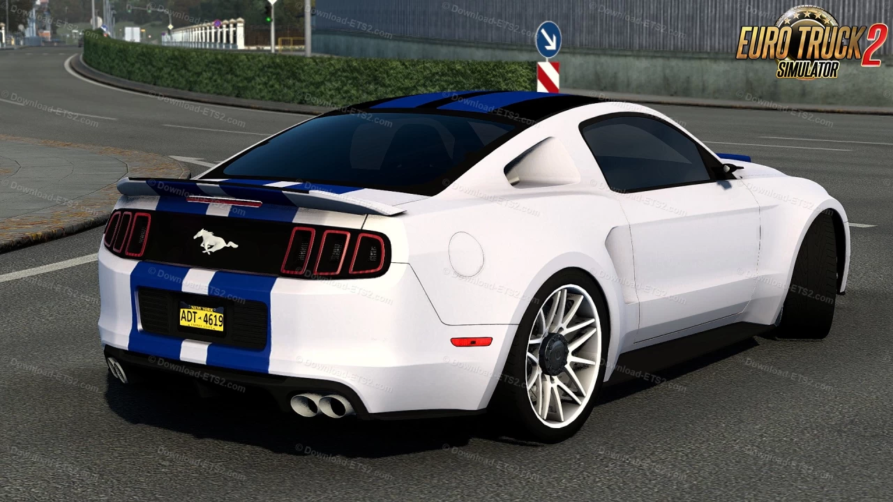 Ford Mustang NFS Edition + Interior v1.6 (1.46.x) for ETS2
