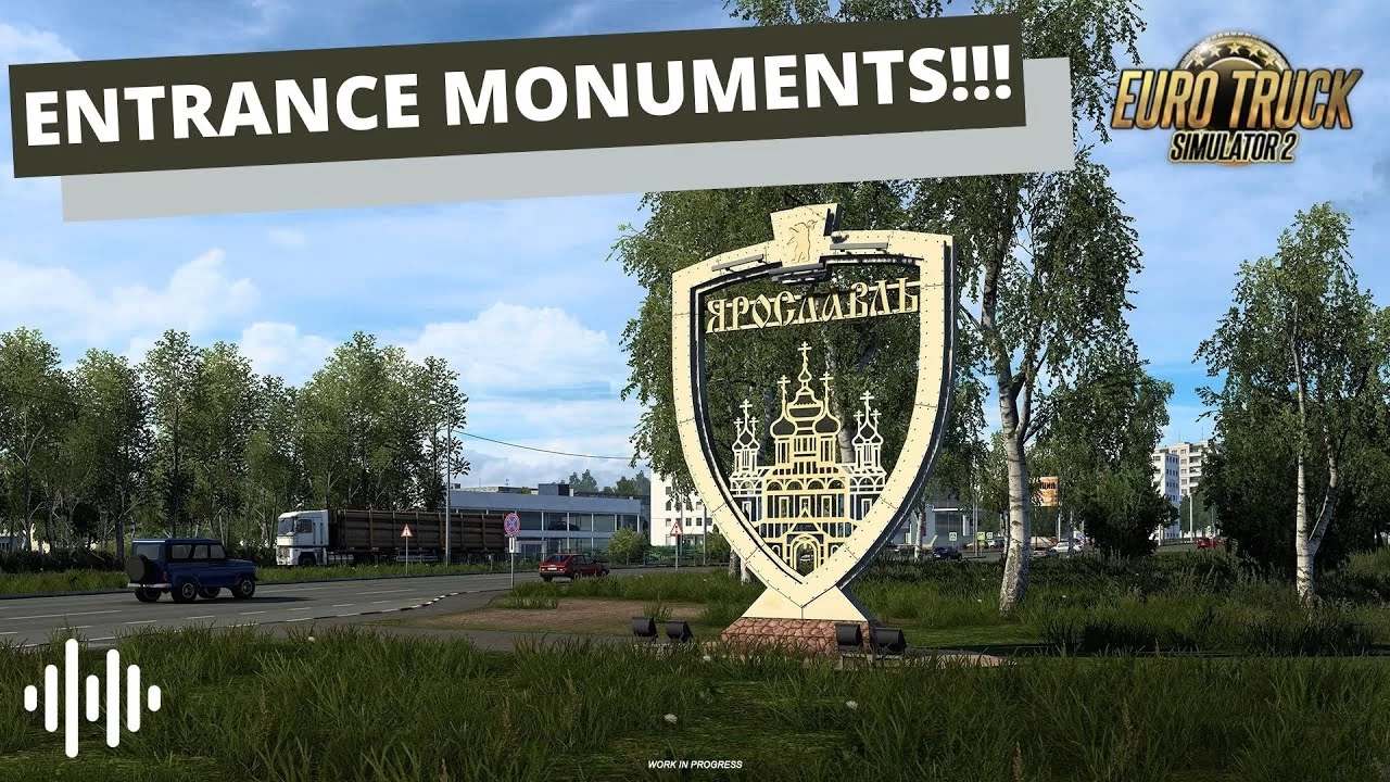 Heart of Russia DLC - Entrance Monuments and Region Signs
