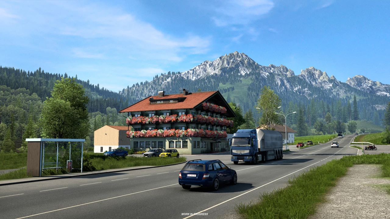 Austria Rework - Alps Mountains for ETS2