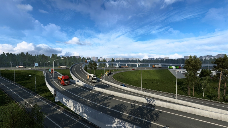 Heart of Russia DLC - Presenting Road Network