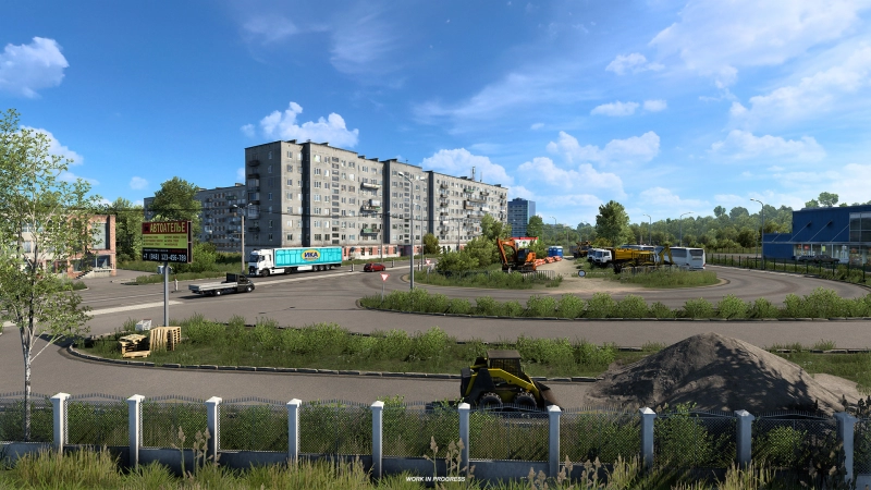 Heart of Russia DLC - Presenting Road Network