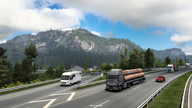 Austria Rework - Alps Mountains for ETS2