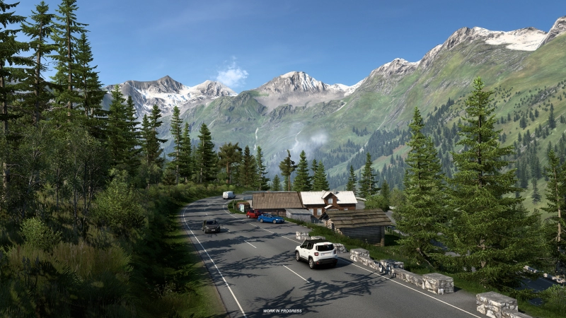 Austria Rework - Alps Mountains for ETS2
