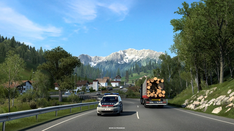 Austria Rework - Alps Mountains for ETS2