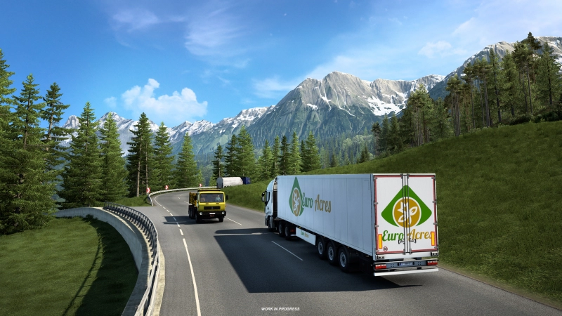 Austria Rework - Alps Mountains for ETS2