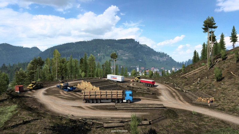 Austria Rework - Alps Mountains for ETS2
