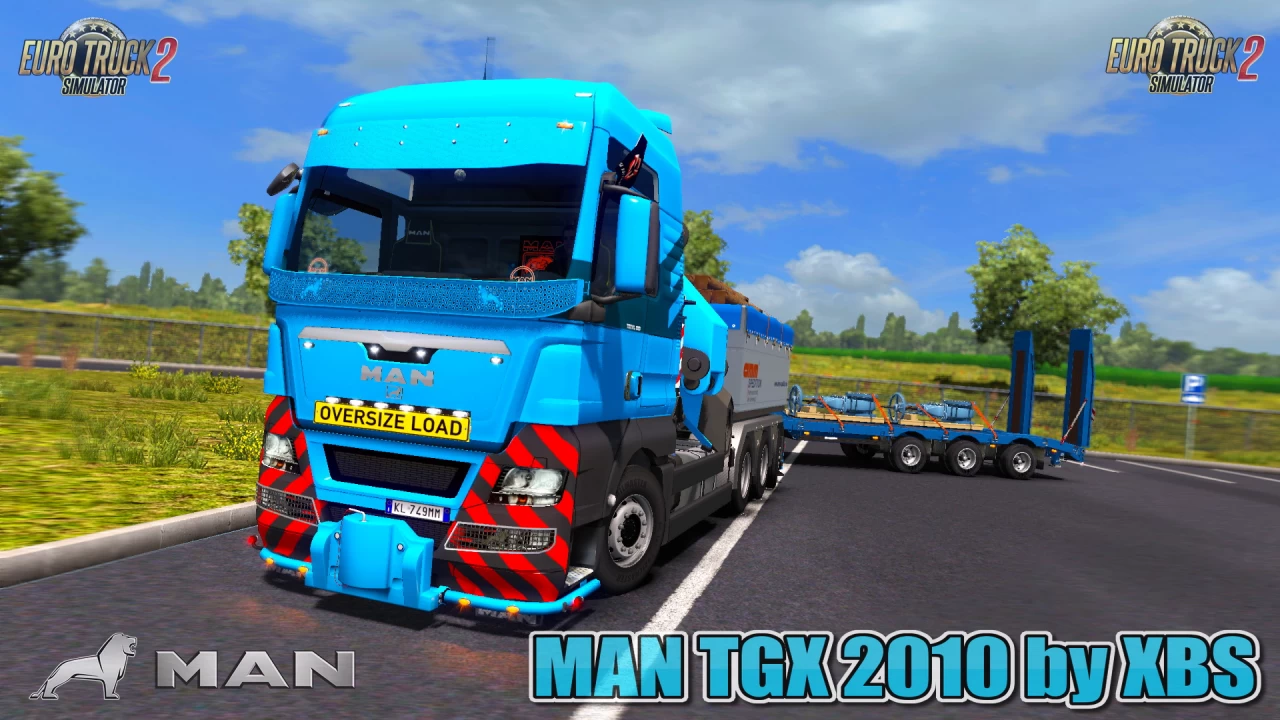 MAN TGX 2010 Truck v5.7 by XBS (1.45.x) for ETS2