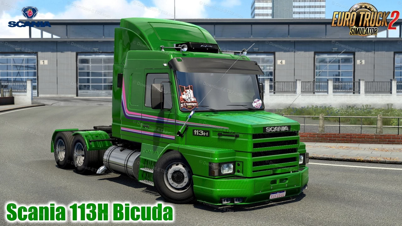 Scania 113H Bicuda v5.2 by Rafa Gamers (1.53.x) for ETS2