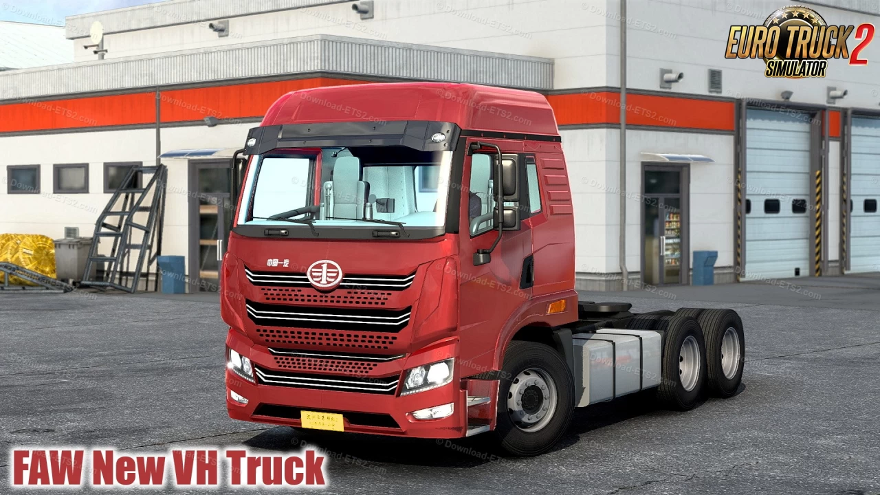 FAW New VH Truck + Interior v1.0 (1.43.x) for ETS2