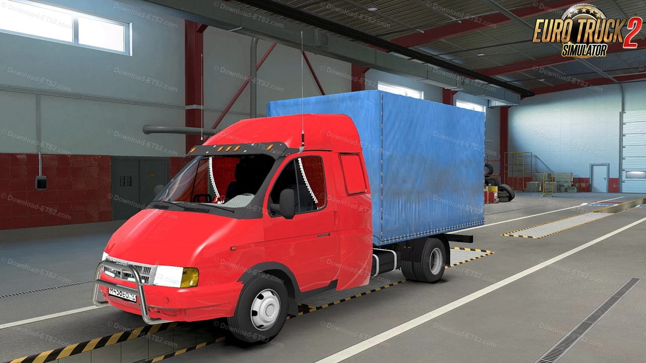 GAZelle Pack Pickup Trucks v7.3 (1.53.x) for ETS2