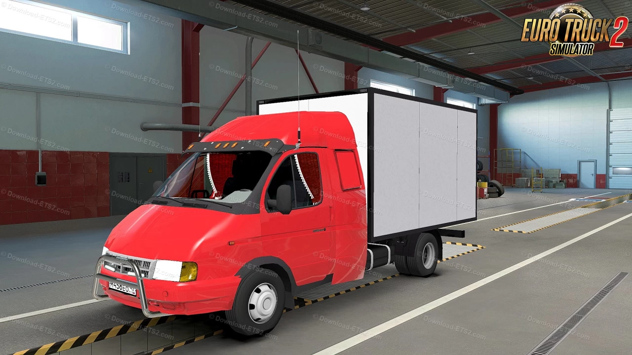 GAZelle Pack Pickup Trucks v7.3 (1.53.x) for ETS2