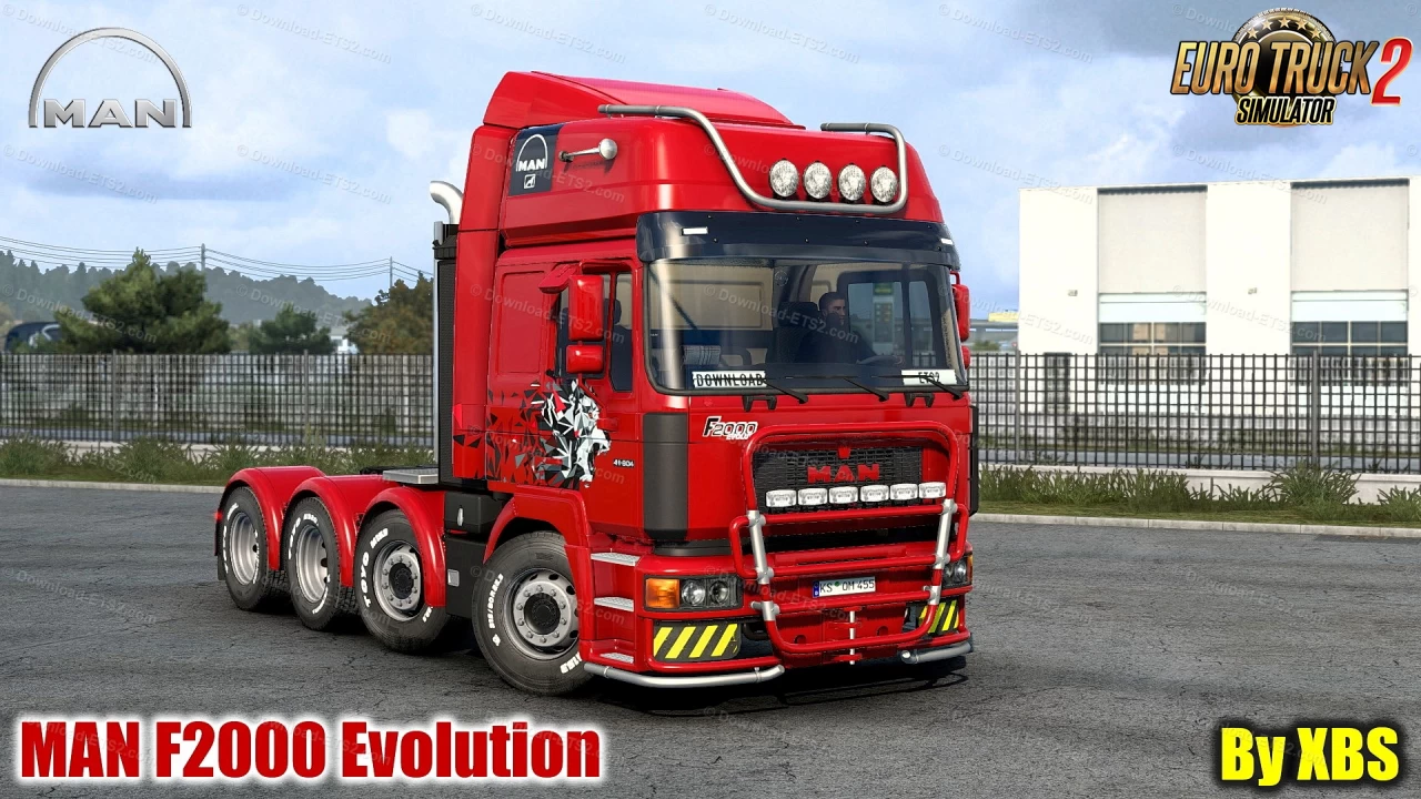 MAN F2000 Evolution Truck v1.1.6 By XBS (1.53.x) for ETS2