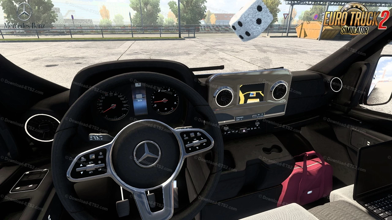 Mercedes Benz Sprinter 2021 + Interior v2.0 (1.44.x) for ETS2