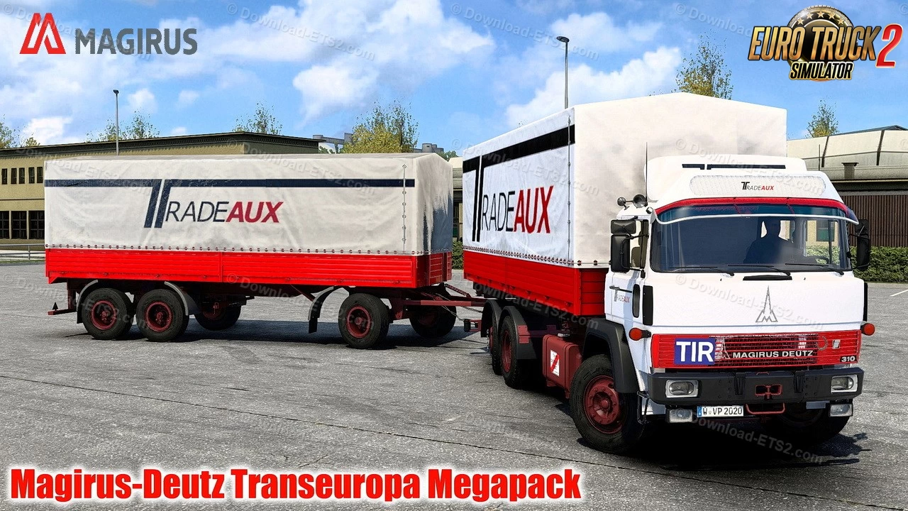 Magirus-Deutz Transeuropa Megapack v3.3 (1.47.x) for ETS2