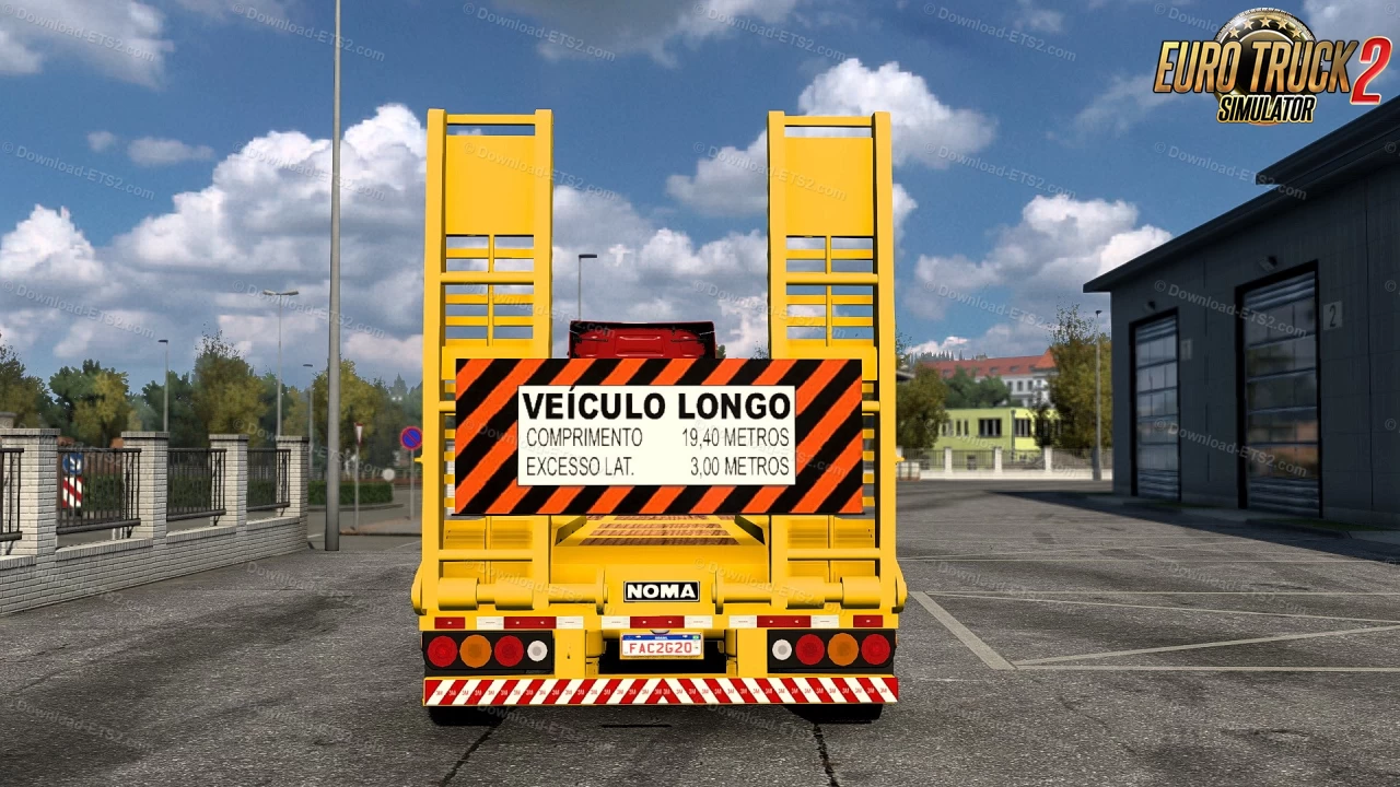 Prancha Noma 3 Axis Trailer v1.1 (1.49.x) for ETS2