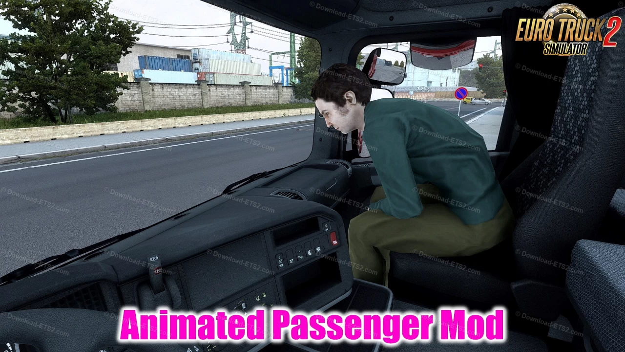 Animated Passenger Mod v1.0 (1.43.x) for ETS2