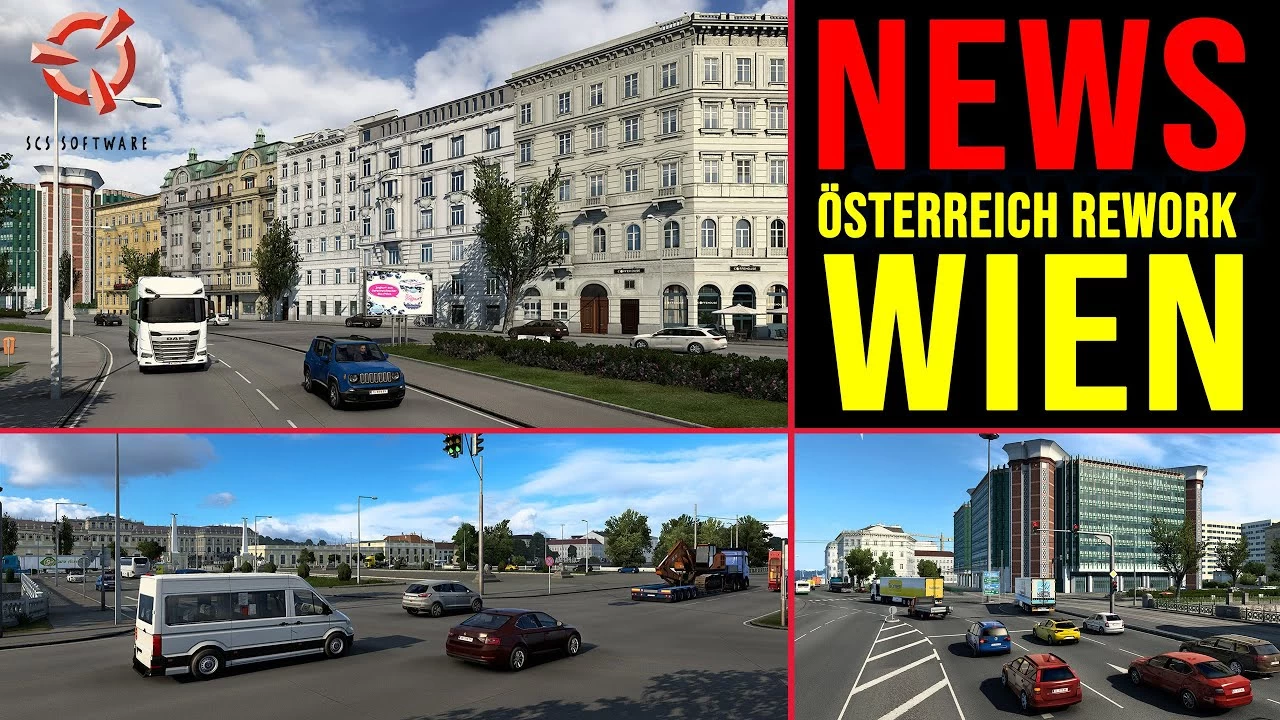 Austria Rework - Vienna for Euro Truck Simulator 2