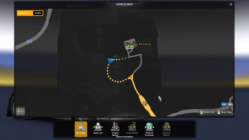 Unmarked Roads Exploration for ETS2