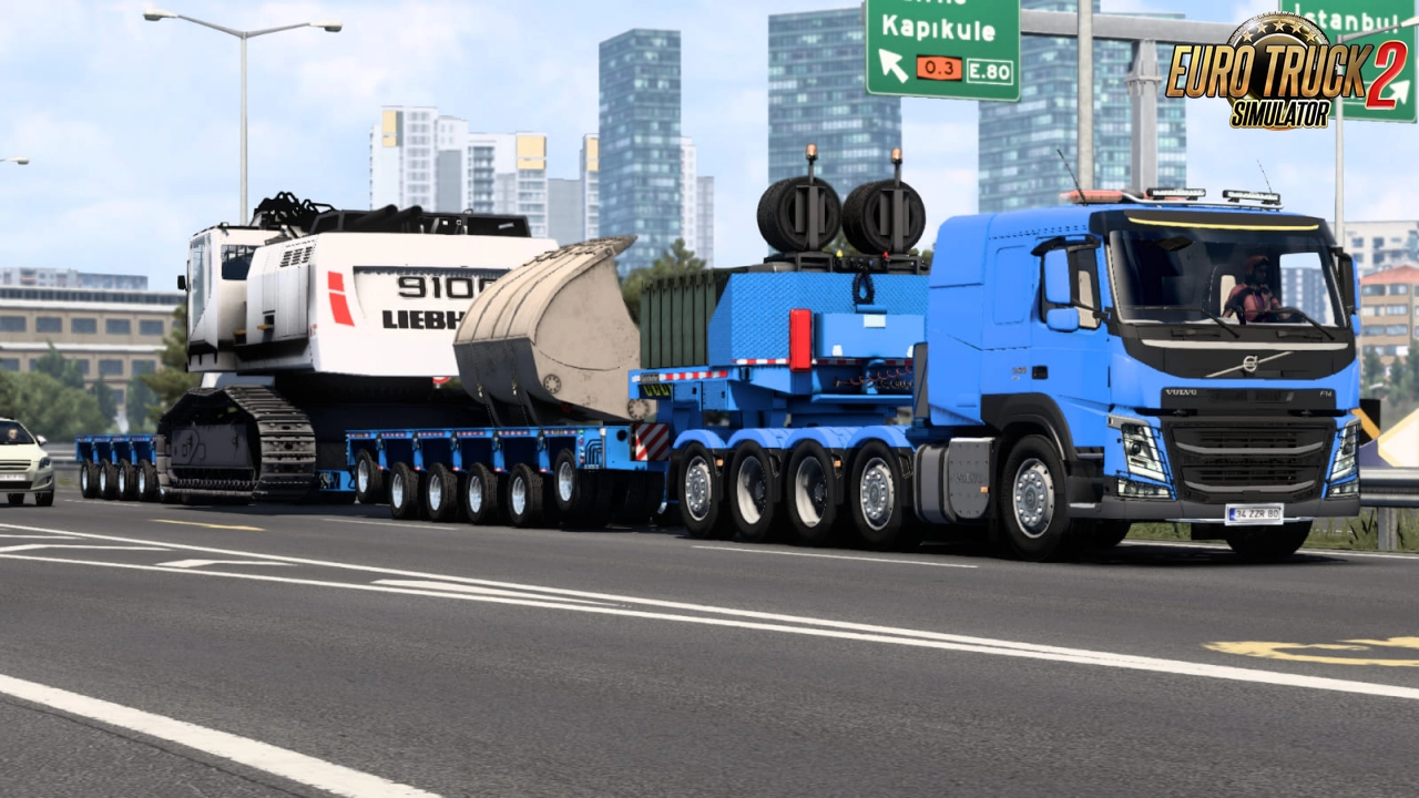 Volvo FM 10x4 Heavy Chassis v1.0 (1.43.x) for ETS2