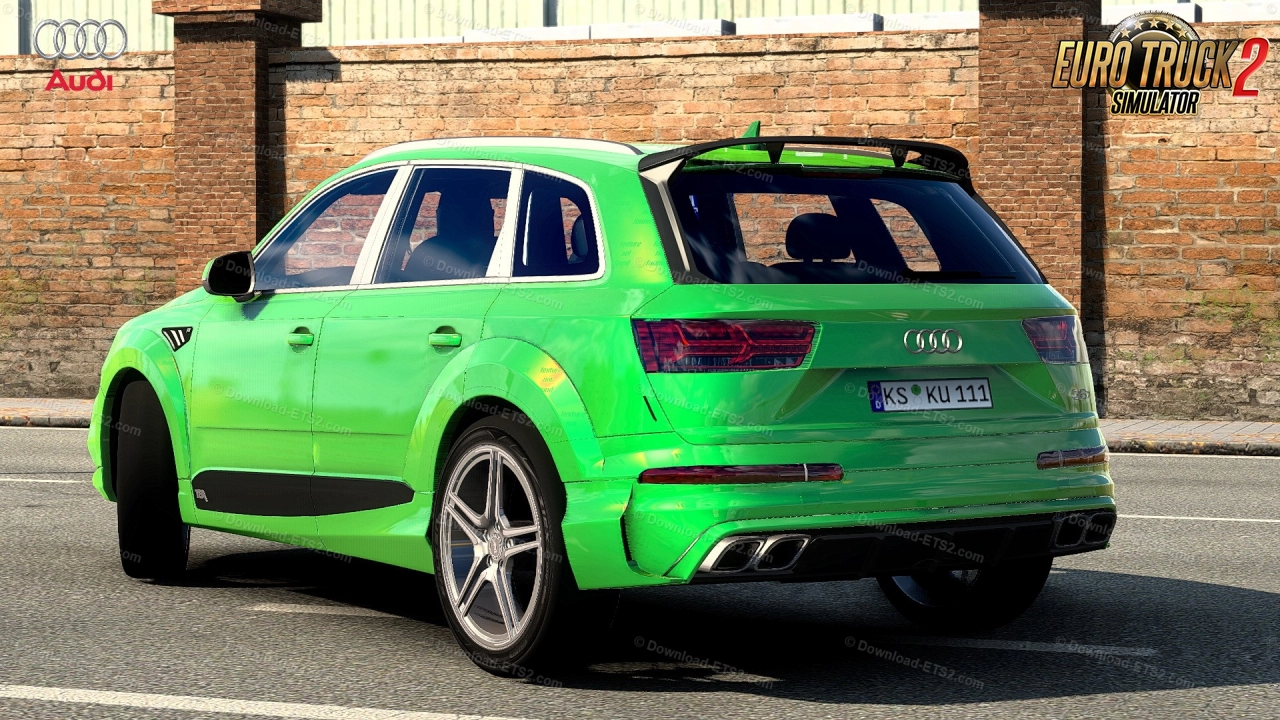 Audi SQ7 4M + Interior v2.0 (1.57.x) for ETS2