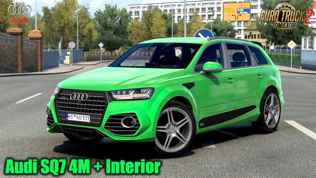 Audi SQ7 4M + Interior v1.9 (1.54.x) for ETS2