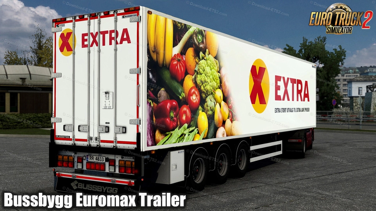 Bussbygg Euromax Nordic Trailer v1.3.7 (1.54.x) for ETS2