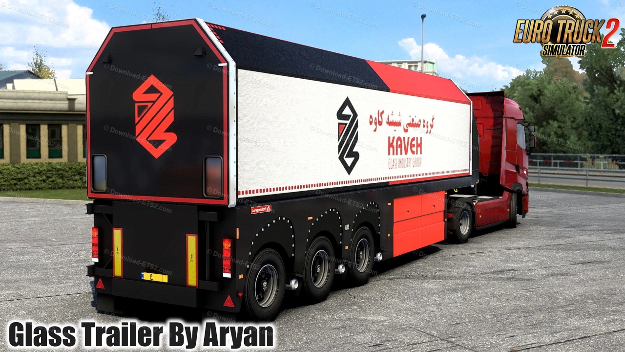 Glass Trailer v1.1 By Aryan (1.47.x) for ETS2