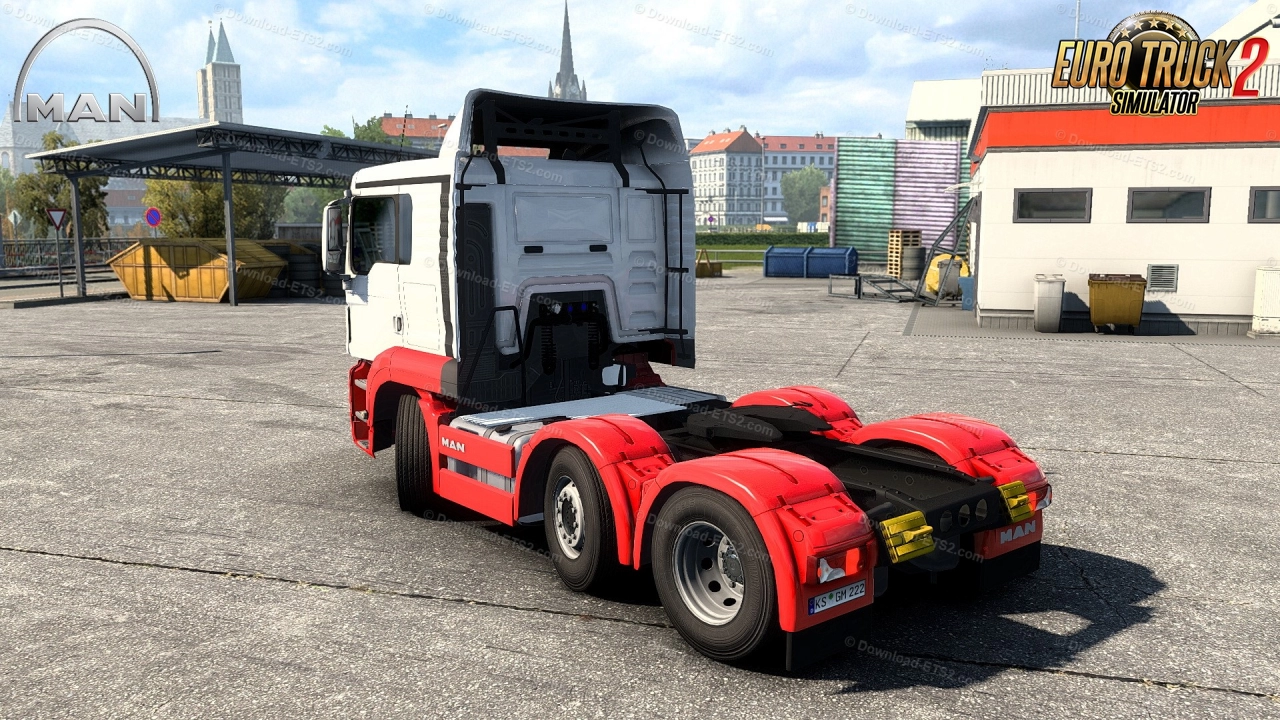MAN TGS Euro 6 Truck v1.4 (1.43.x) for ETS2