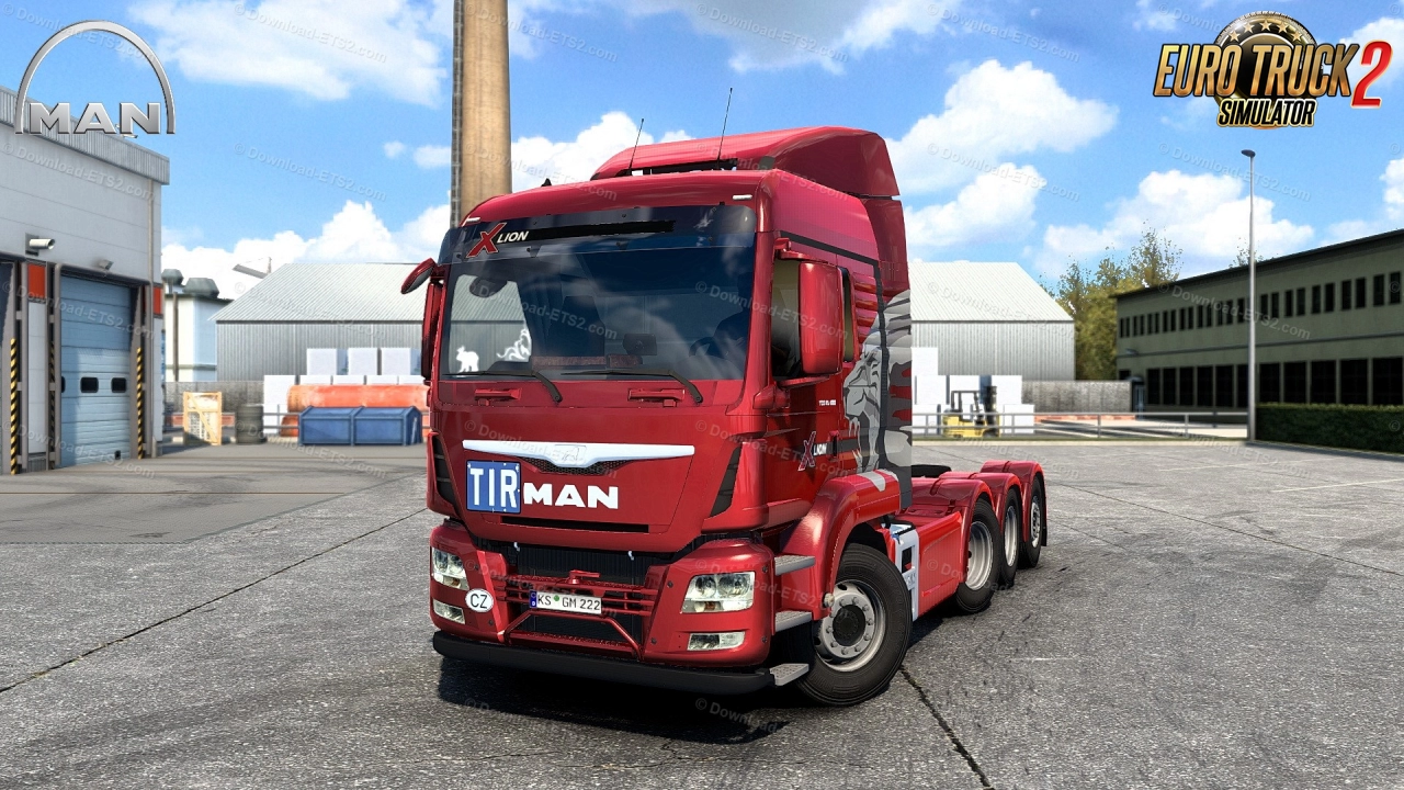 MAN TGS Euro 6 Truck v1.4 (1.43.x) for ETS2