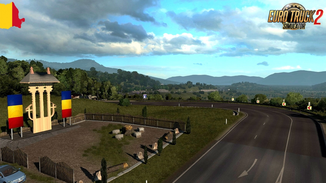 Romania Map v0.6b by Alexandru Team (1.50.x) for ETS2