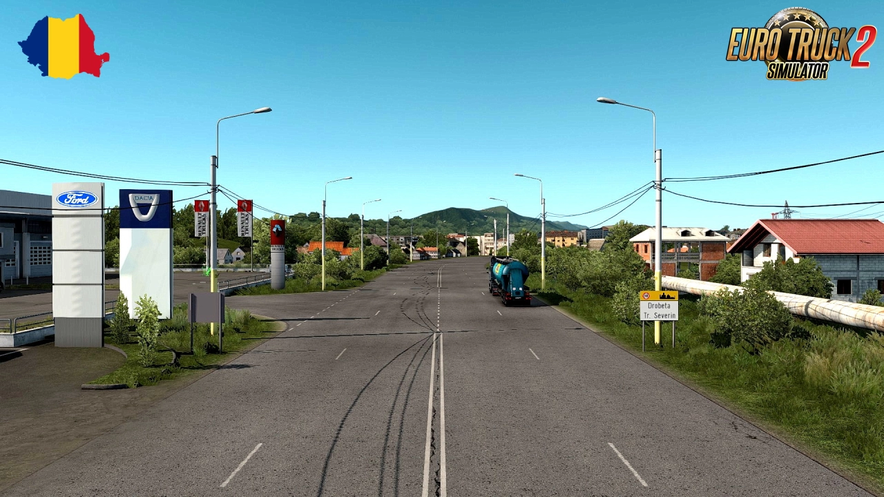 Romania Map v0.6b by Alexandru Team (1.50.x) for ETS2