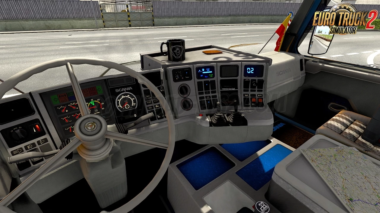 Scania 143M + Interior Edit by Ekualizer v6.0 (1.45.x) for ETS2