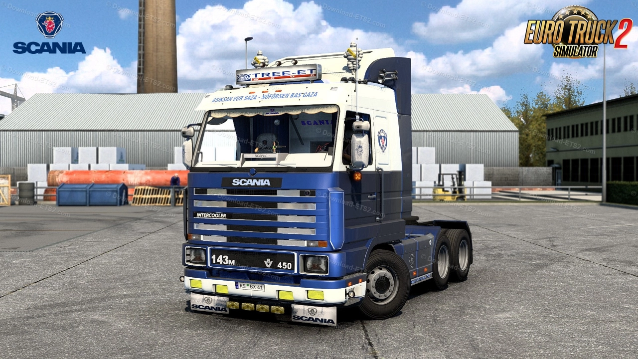 Scania 143M + Interior v6.5 By Ekualizer (1.58.x) for ETS2