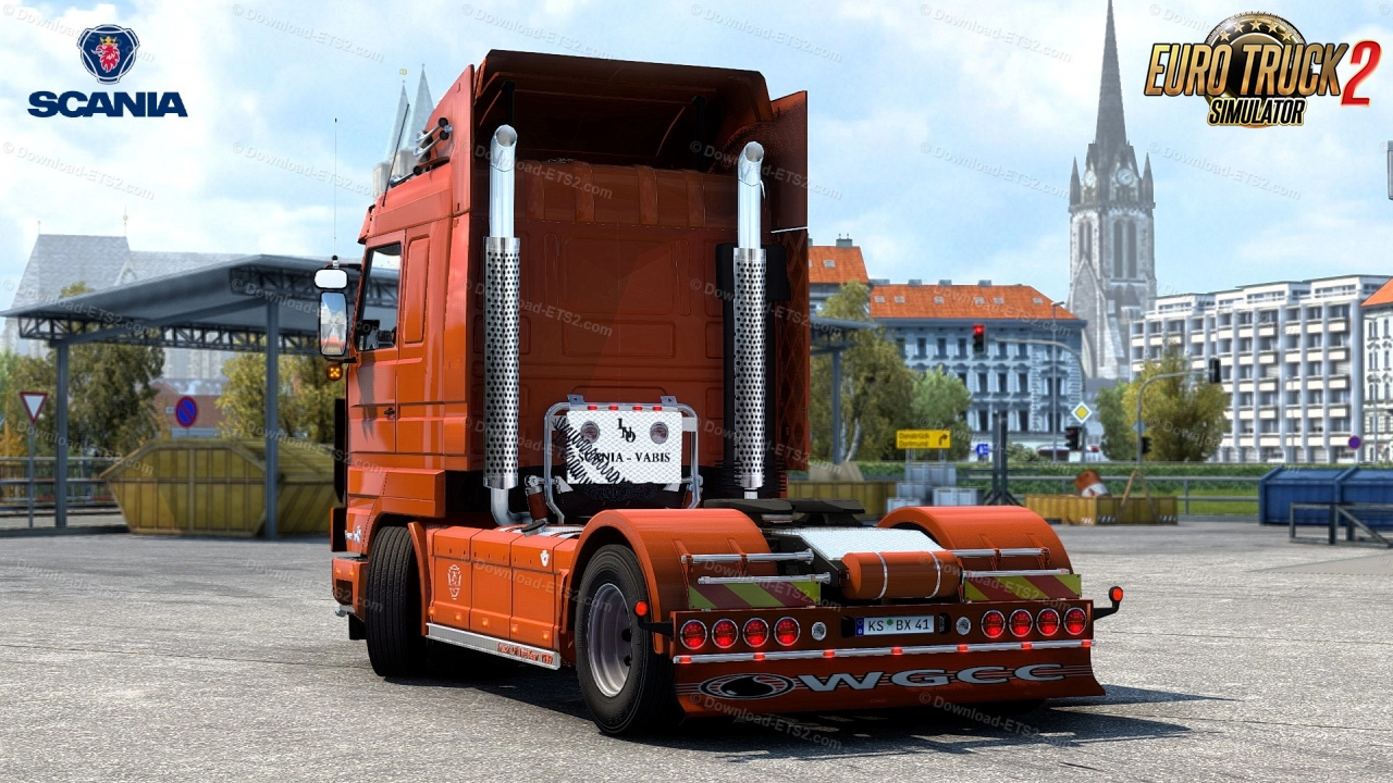 Scania 143M + Interior v6.5 By Ekualizer (1.58.x) for ETS2