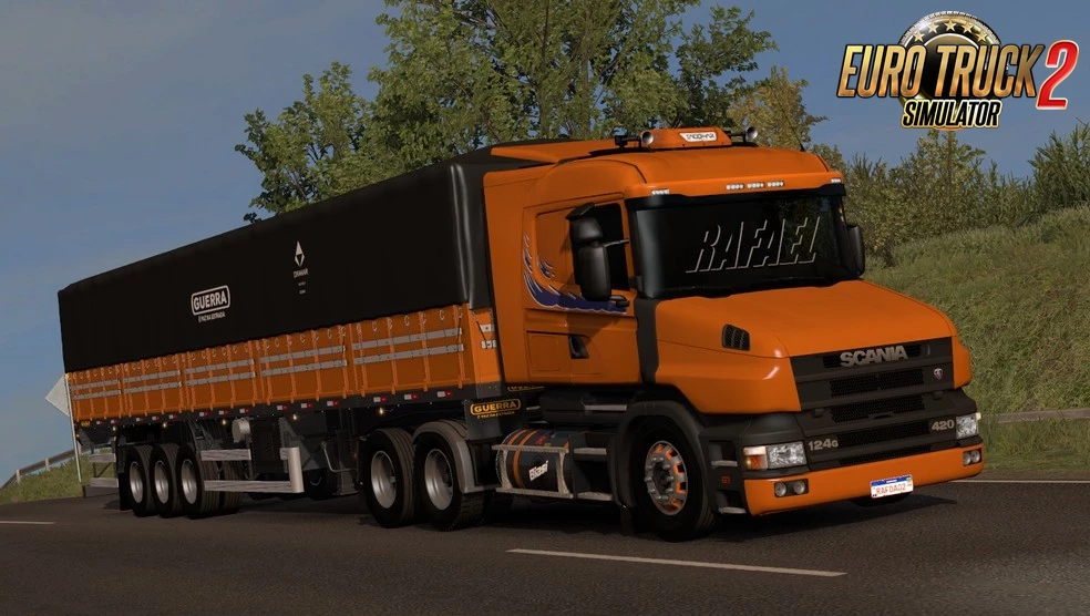 Scania T and T4 Brasil Edition v1.5 by Rafael Alves (1.43.x)