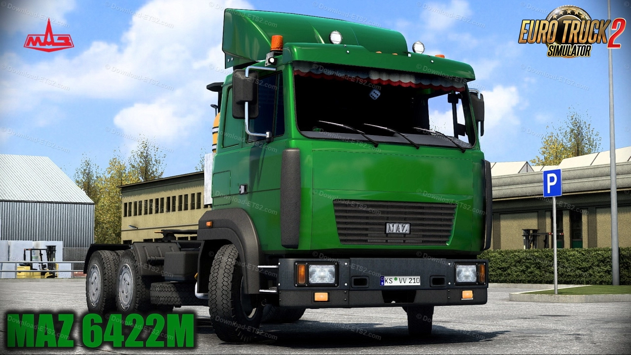 MAZ 6422M Truck + Interior v4.5 (1.44.x) for ETS2