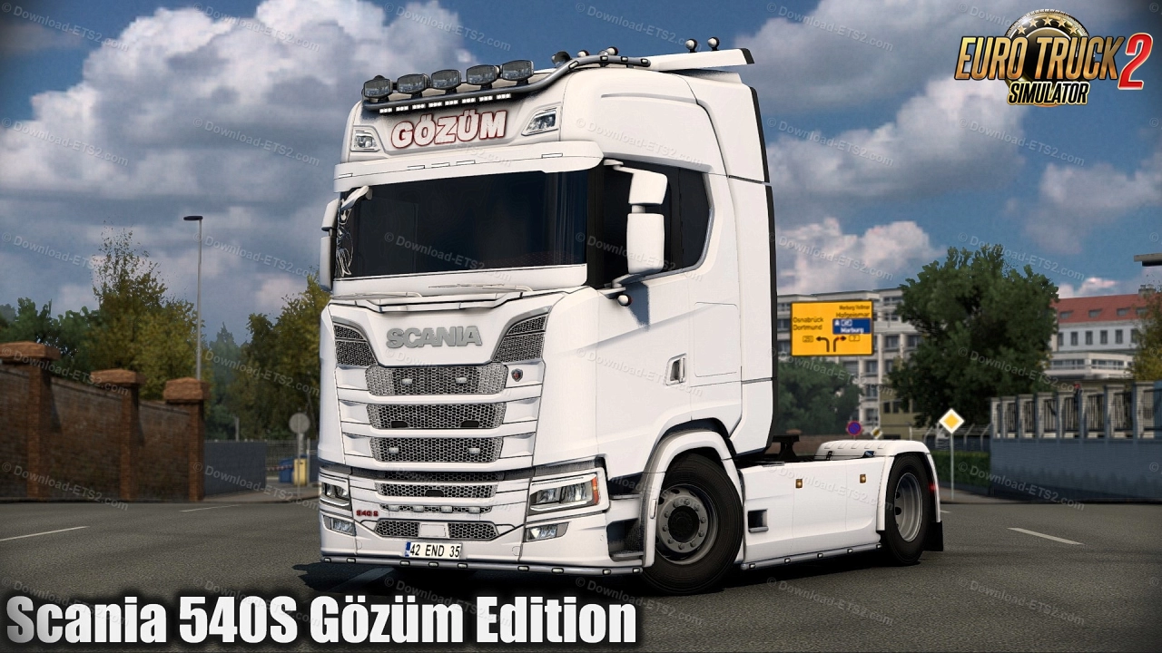 Scania 540S Gözüm Edition v1.0 (1.43.x) for ETS2