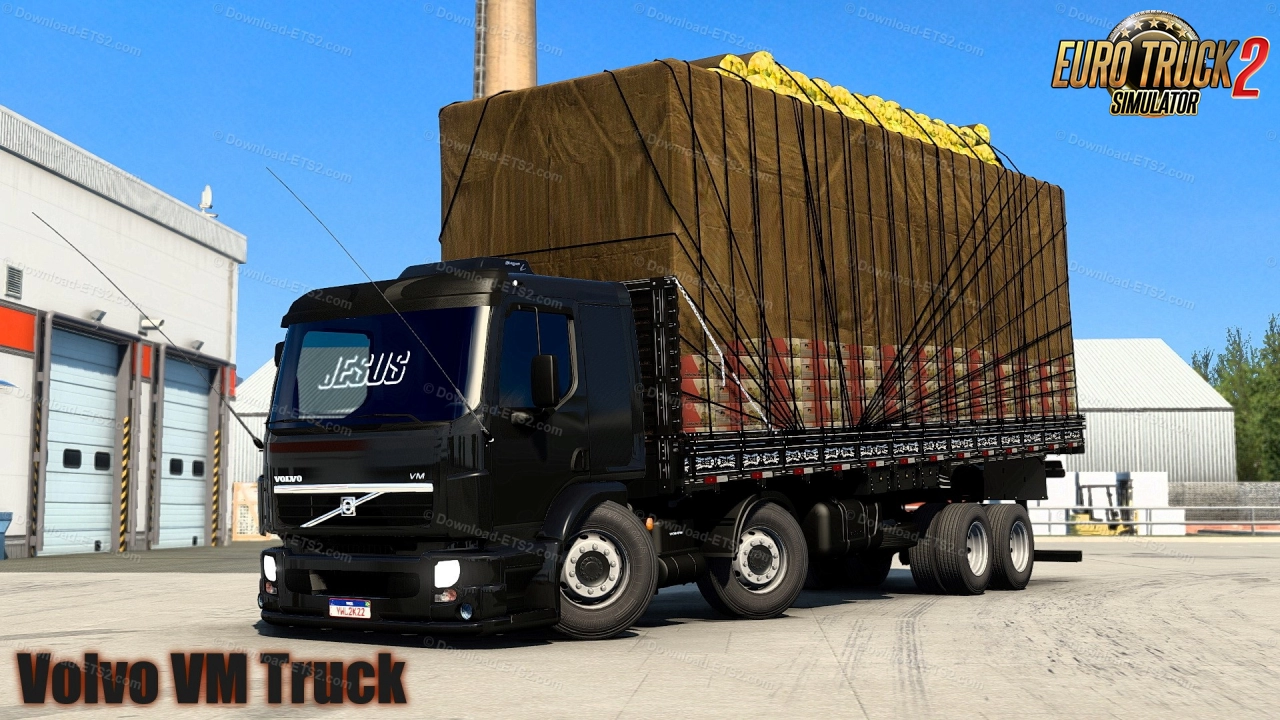 Volvo VM Truck + Interior v2.0 By JwagnerL (1.50.x) for ETS2