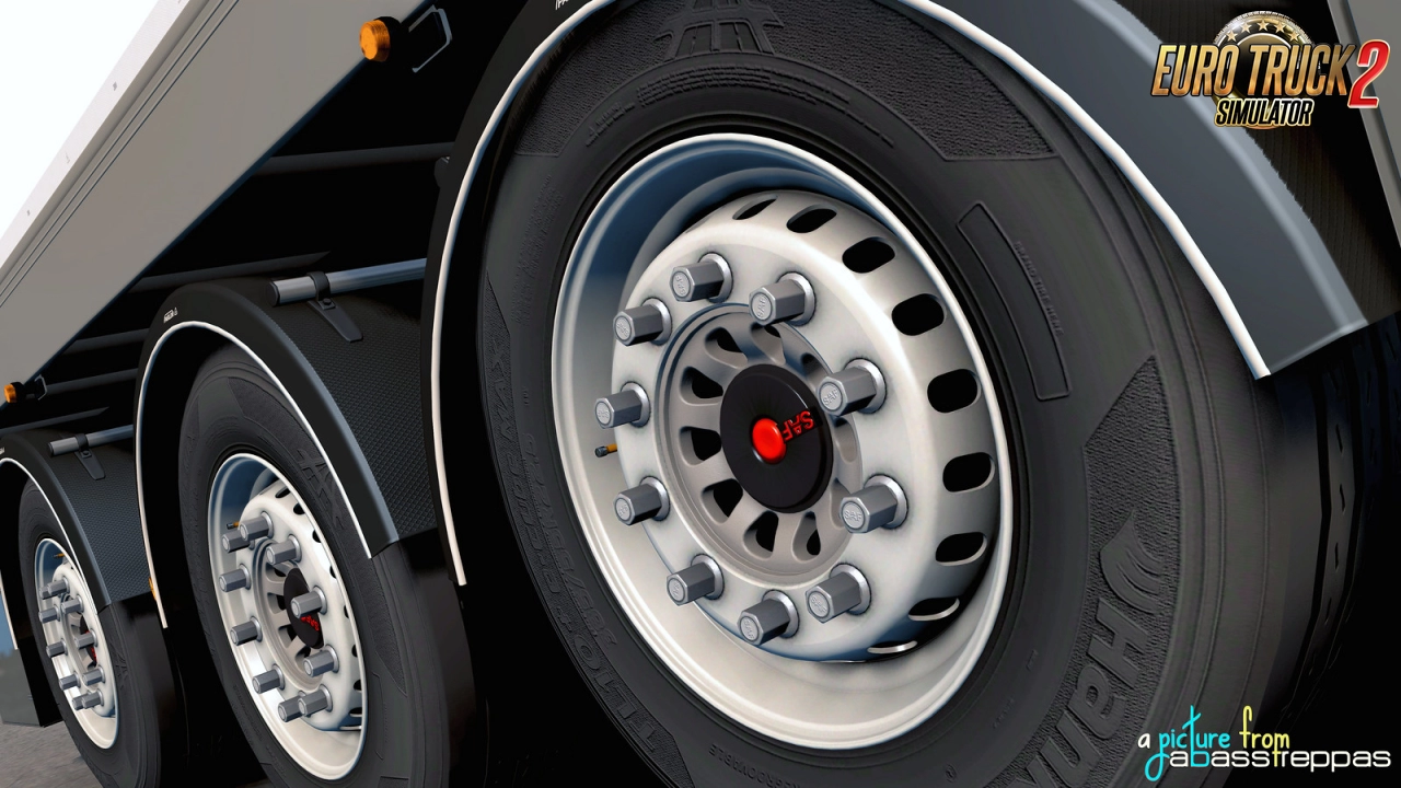 Abasstreppas Wheelpack for Trailers v2.0 (1.58.x) for ETS2