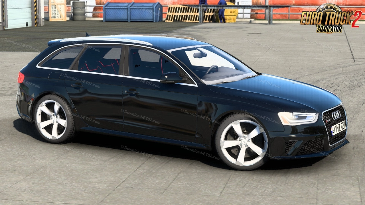 Audi RS4 Avant 2013 + Interior v1.0 (1.43.x) for ETS2