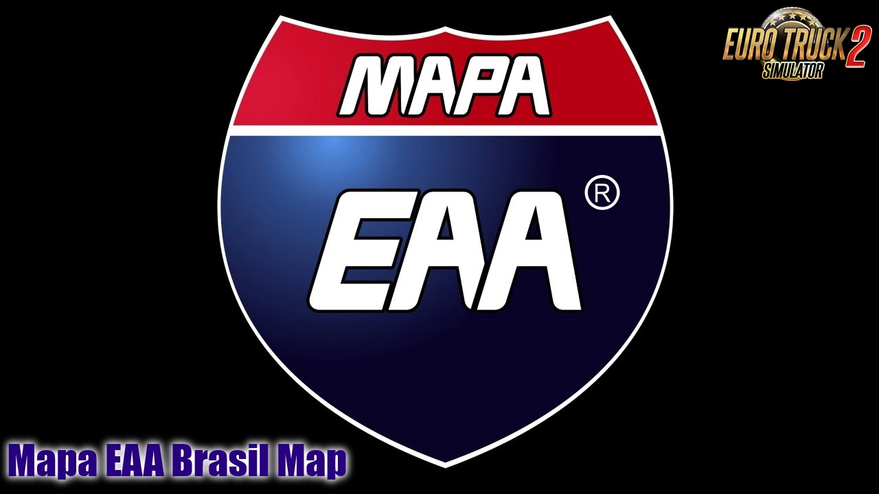 Mapa EAA Brasil Map v6.8 (1.52.x) for ETS2