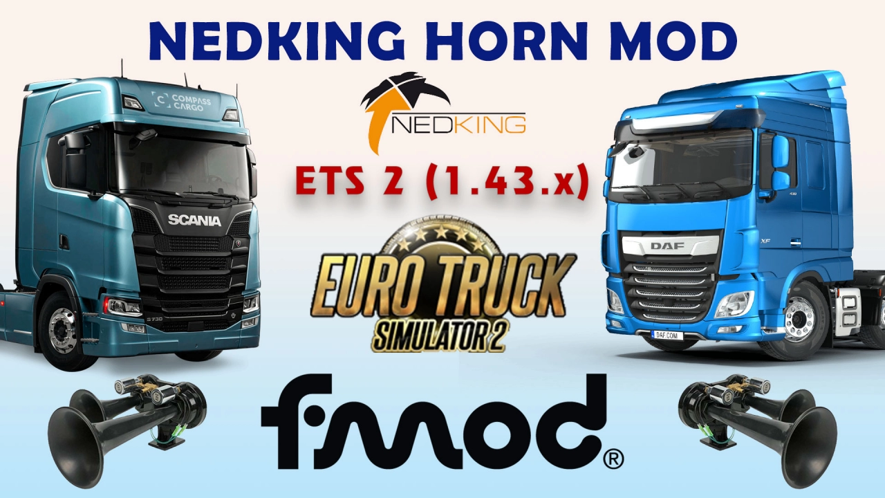 Nedking Horn Mod v1.0 for ETS2