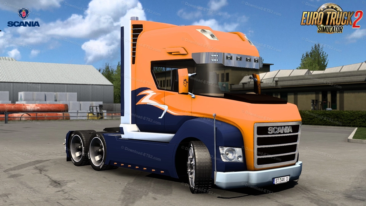 Scania Stax Concept Truck + Interior v2.32a by NewS (1.45.x)