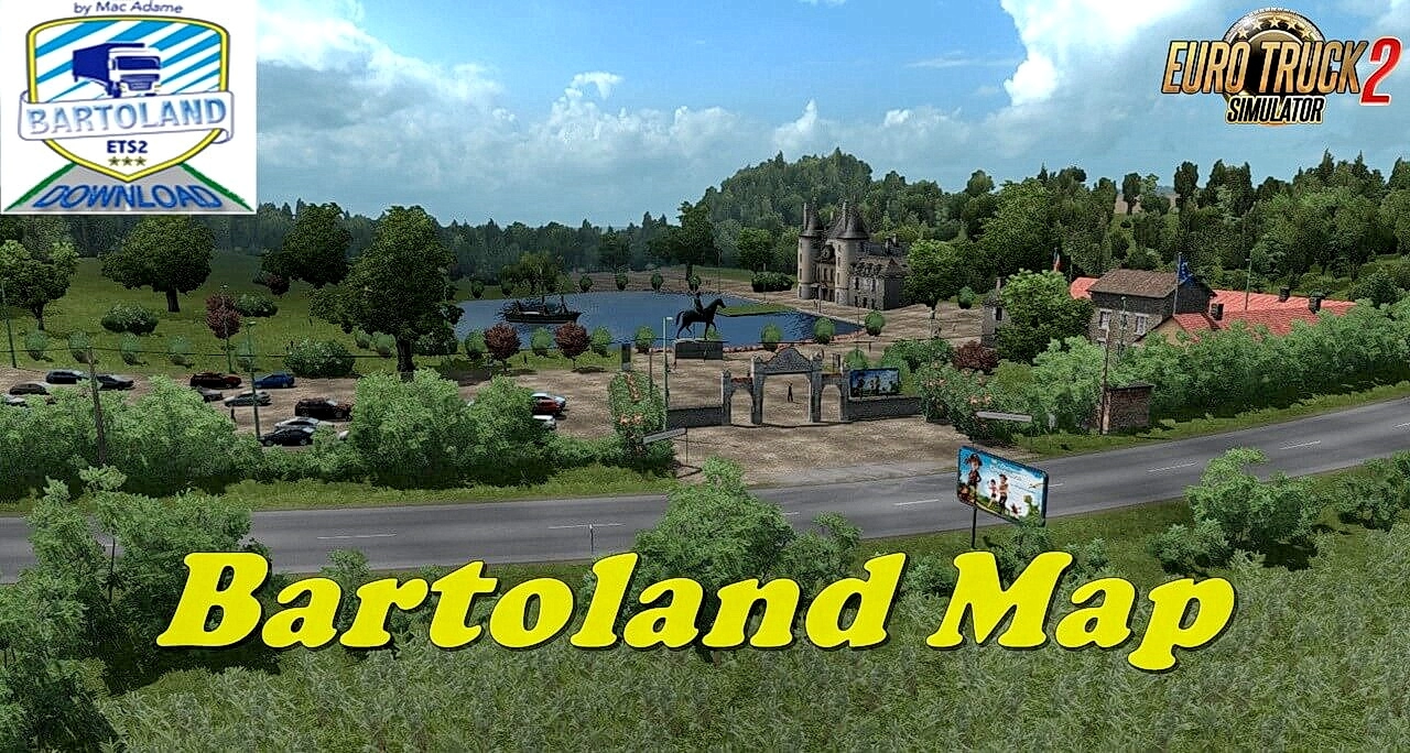 Bartoland Map v2.7 (1.48.x) for ETS2