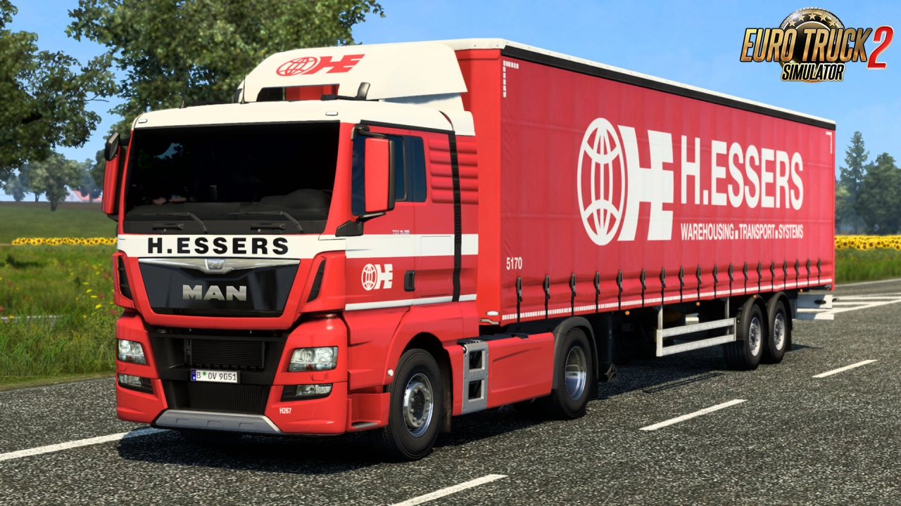 H.Essers Paint Job Pack v1.1.1 (1.44.x) for ETS2